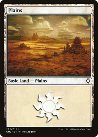 {B}[CM2 282] Plains (282) [Commander Anthology Volume II]