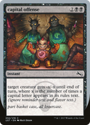 {C} capital offense [Unstable][UST 052]