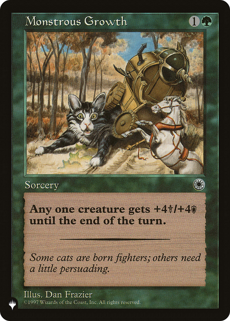 Monstrous Growth (Flavor Text) [LIST ]