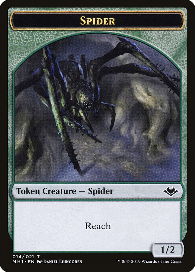 {T} Spider Token [Modern Horizons Tokens][TMH1 014]