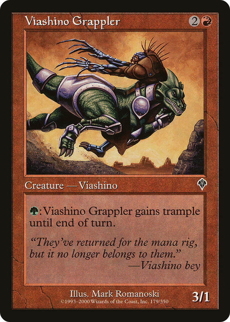 {C} Viashino Grappler [Invasion][INV 179]