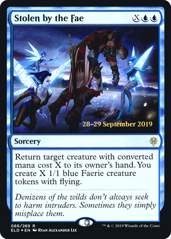 {R} Stolen by the Fae [Throne of Eldraine Prerelease Promos][PR ELD 066]