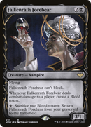 {R} Falkenrath Forebear (Showcase Fang Frame) [Innistrad: Crimson Vow][VOW 291]