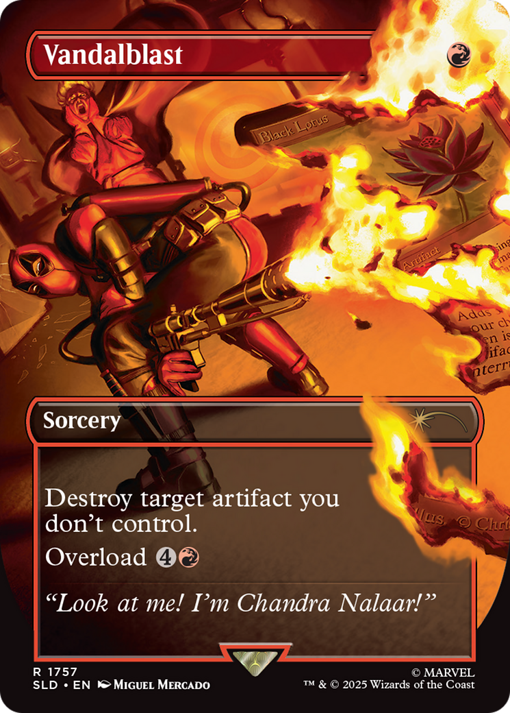 Vandalblast [SLD-1757]  (Borderless) Foil