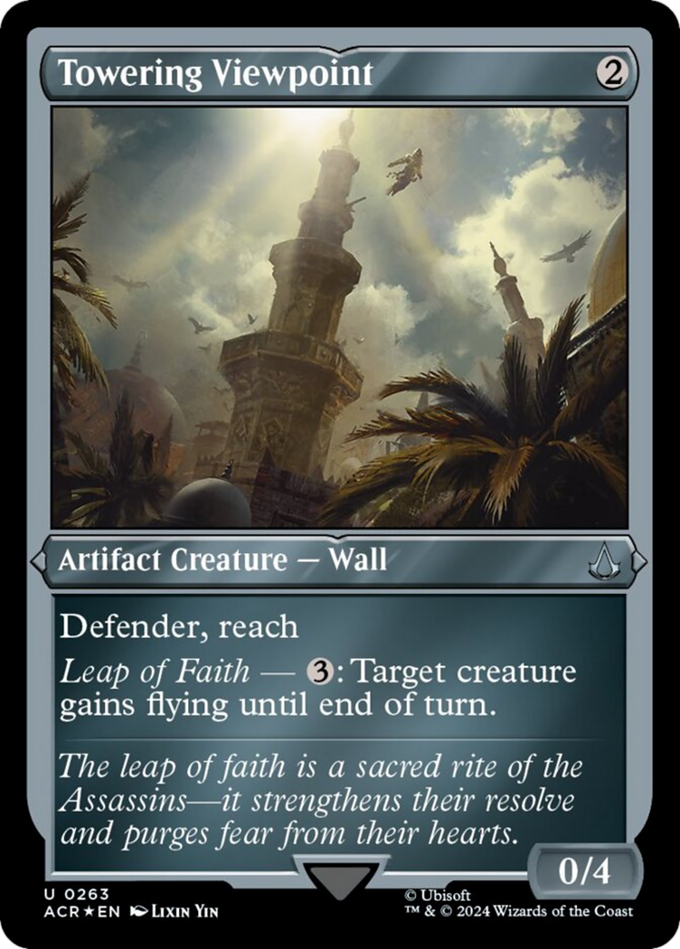 {C} Towering Viewpoint (Foil Etched) [Assassin's Creed][ACR 263]