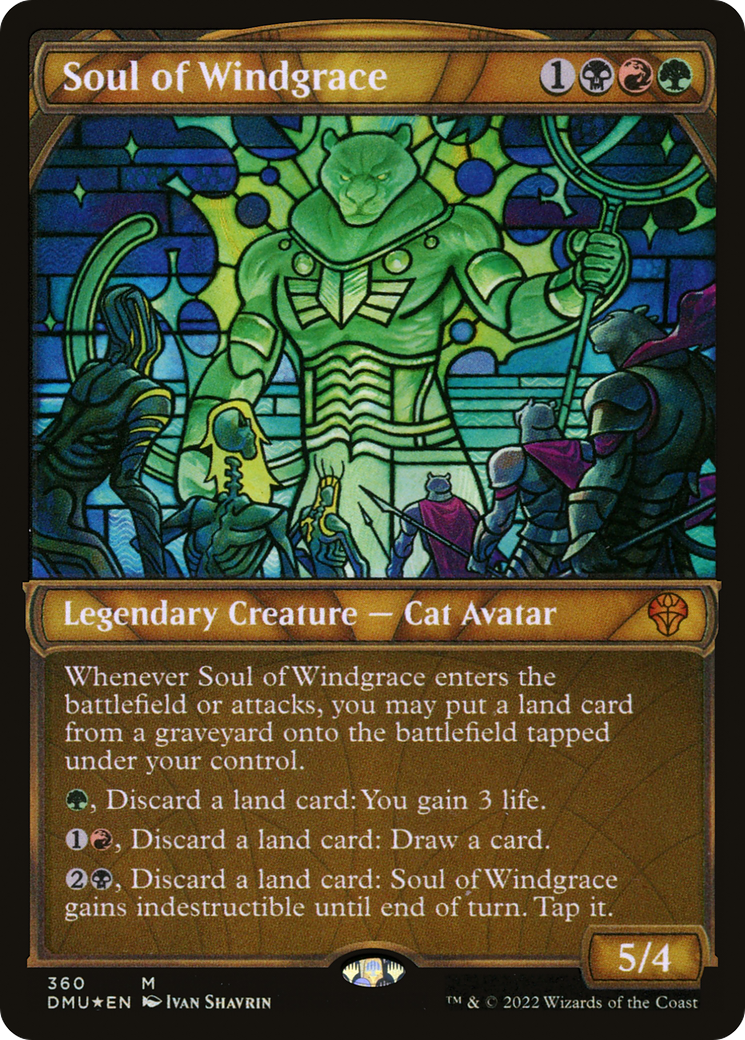 {R} Soul of Windgrace (Showcase Textured) [Dominaria United][DMU 360]