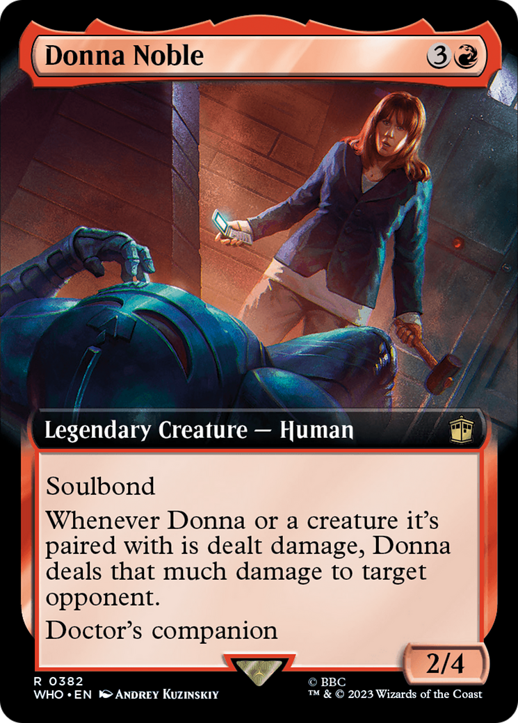 {R} Donna Noble (Extended Art) [Doctor Who][WHO 382]