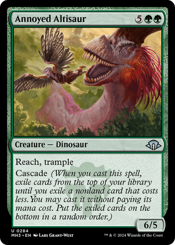 {C} Annoyed Altisaur [Modern Horizons 3][MH3 284]