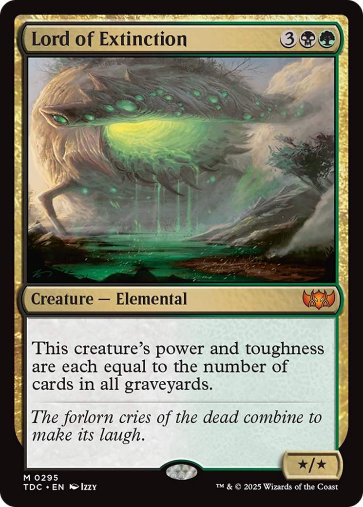 {R} Lord of Extinction [Tarkir: Dragonstorm Commander][TDC 295]