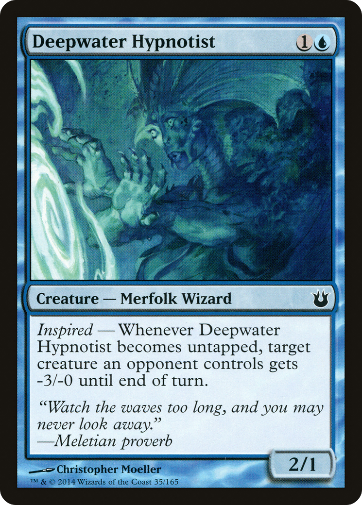 {C} Deepwater Hypnotist [Born of the Gods][BNG 035]