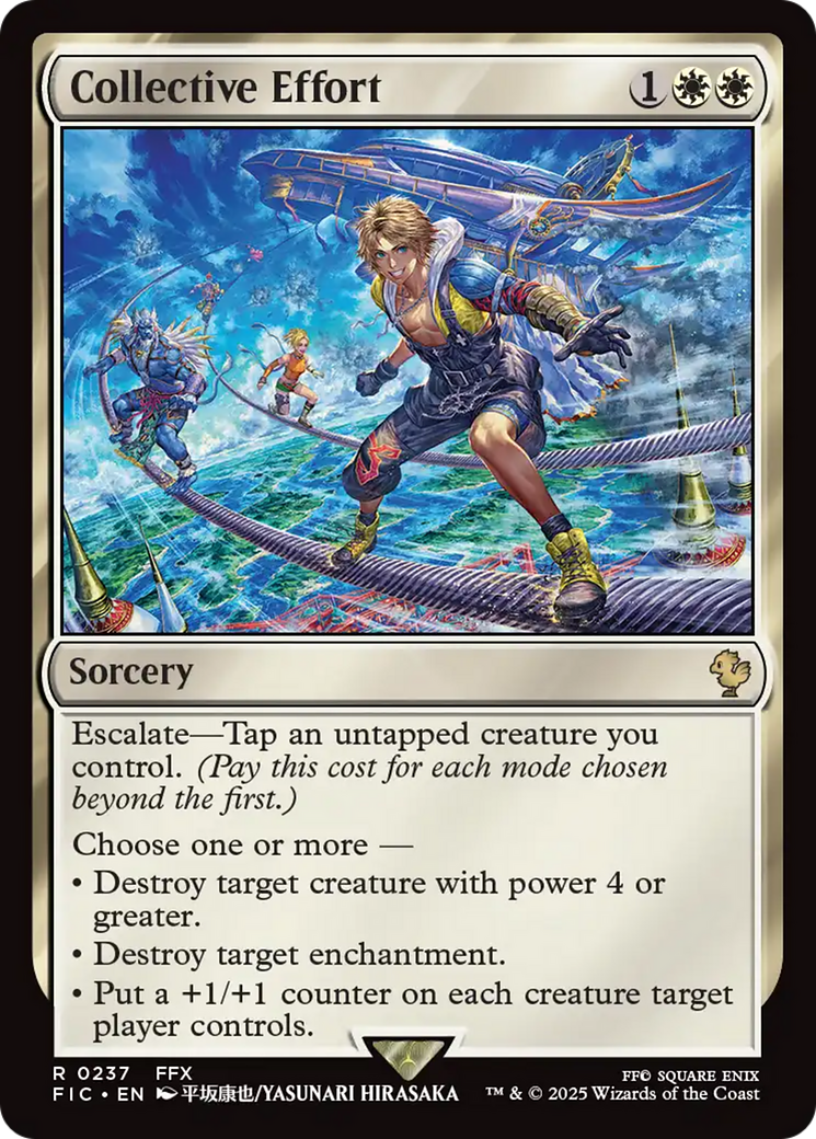 {R} Collective Effort [FINAL FANTASY Commander][FIC 237]