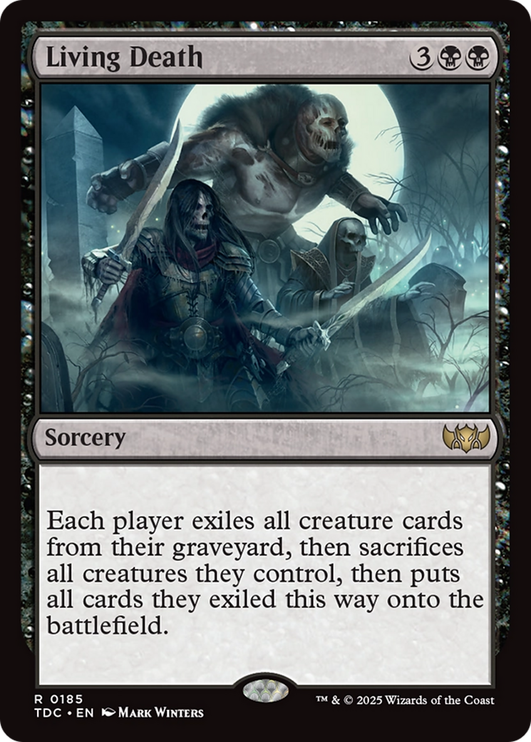 {R} Living Death [Tarkir: Dragonstorm Commander][TDC 185]