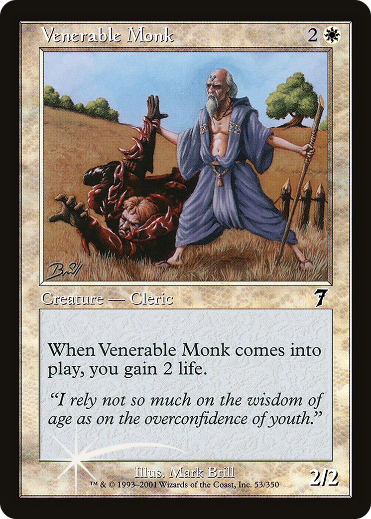 {C} Venerable Monk [Seventh Edition][7ED 053]