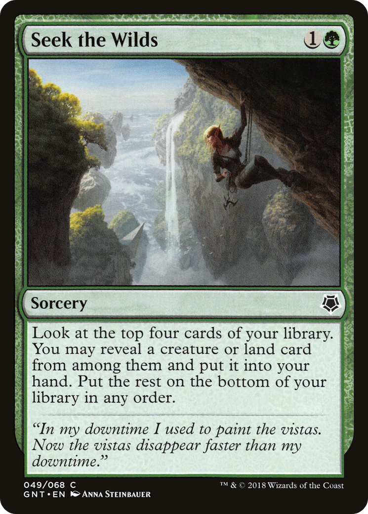 {C} Seek the Wilds [Game Night 2018][GNT 049]