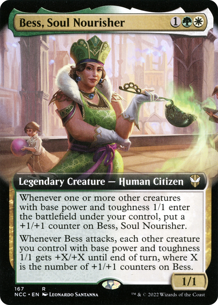 {R} Bess, Soul Nourisher (Extended Art) [Streets of New Capenna Commander][NCC 167]