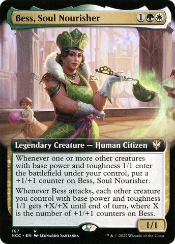 {R} Bess, Soul Nourisher (Extended Art) [Streets of New Capenna Commander][NCC 167]