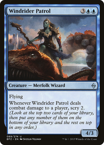 {C} Windrider Patrol [Battle for Zendikar][BFZ 089]