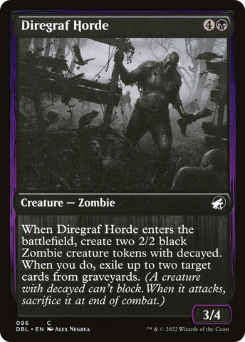 {C} Diregraf Horde [Innistrad: Double Feature][DBL 096]