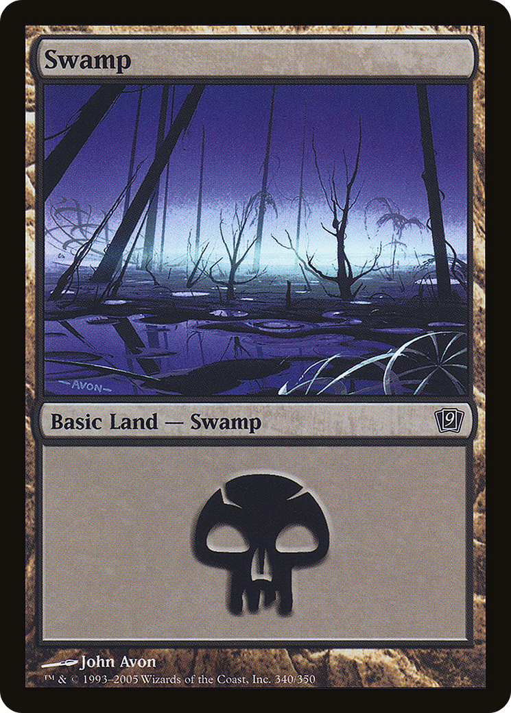 {B}[9ED 340] Swamp (340) [Ninth Edition]