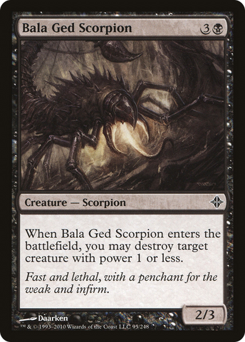 {C} Bala Ged Scorpion [Rise of the Eldrazi][ROE 095]