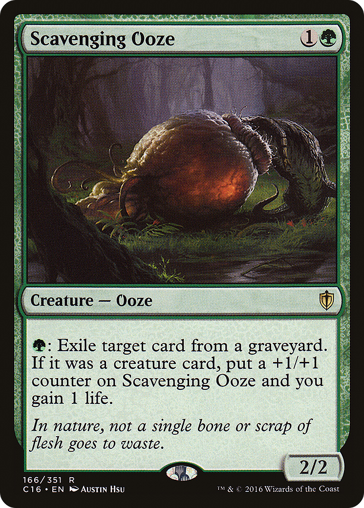 {R} Scavenging Ooze [Commander 2016][C16 166]