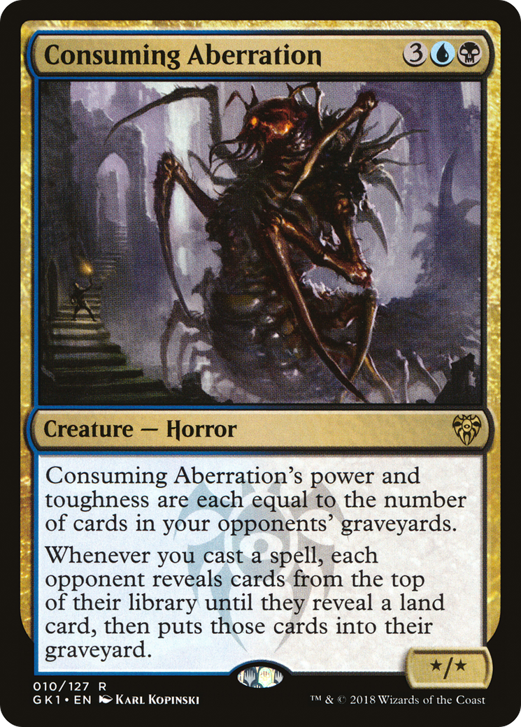 {R} Consuming Aberration [Guilds of Ravnica Guild Kit][GK1 010]