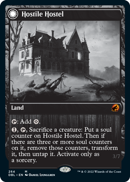 {R} Hostile Hostel // Creeping Inn [Innistrad: Double Feature][DBL 264]