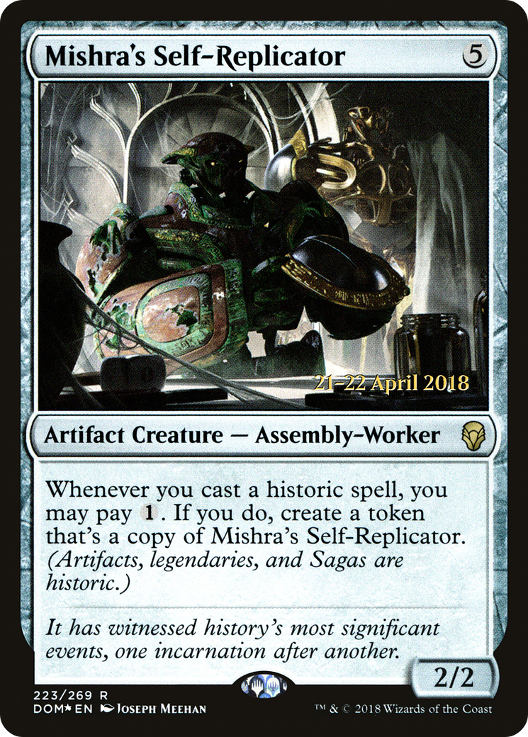 {R} Mishra's Self-Replicator [Dominaria Prerelease Promos][PR DOM 223]