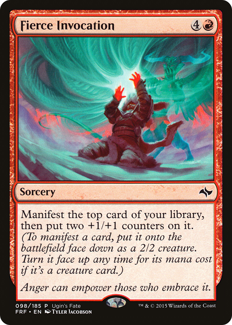 {C} Fierce Invocation [Ugin's Fate][PA UGIN 098]