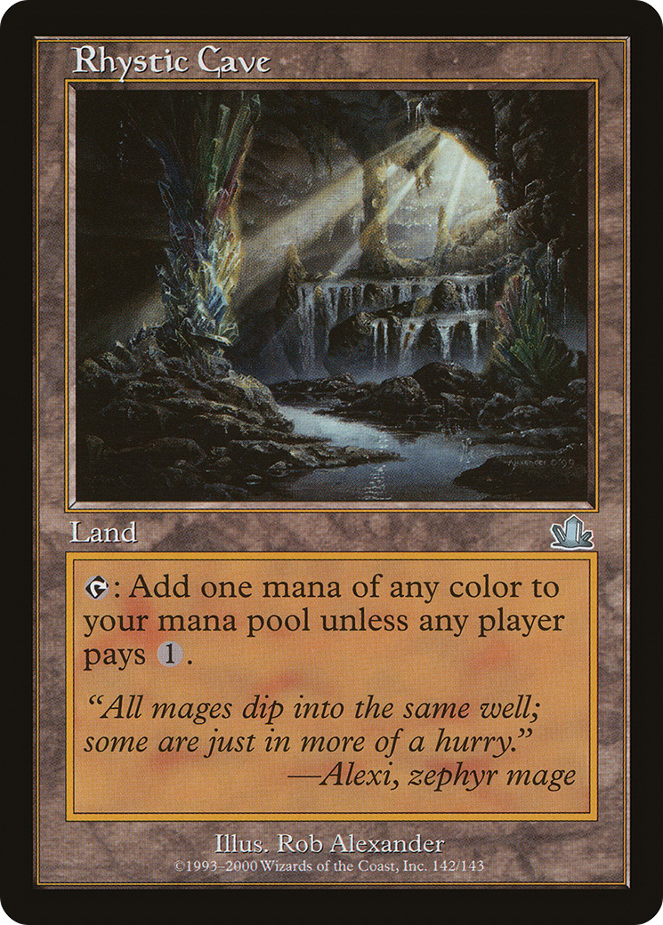 {C} Rhystic Cave [Prophecy][PCY 142] - Misty Mountain Games