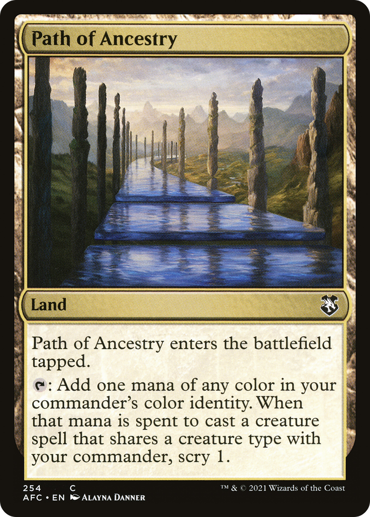{C} Path of Ancestry [Dungeons & Dragons: Adventures in the Forgotten Realms Commander][AFC 254]