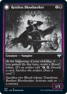 {C} Restless Bloodseeker // Bloodsoaked Reveler [Innistrad: Double Feature][DBL 395]