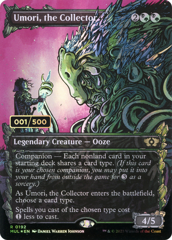 {R} Umori, the Collector (Serialized) [Multiverse Legends][SR MUL 192]