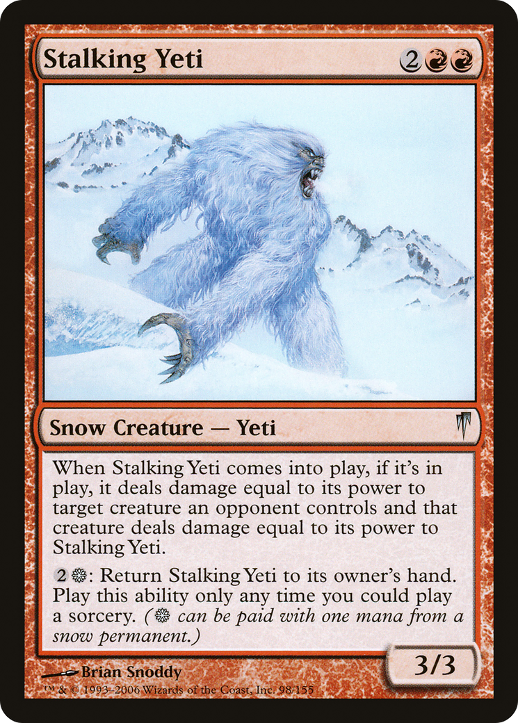 {C} Stalking Yeti [Coldsnap][CSP 098]