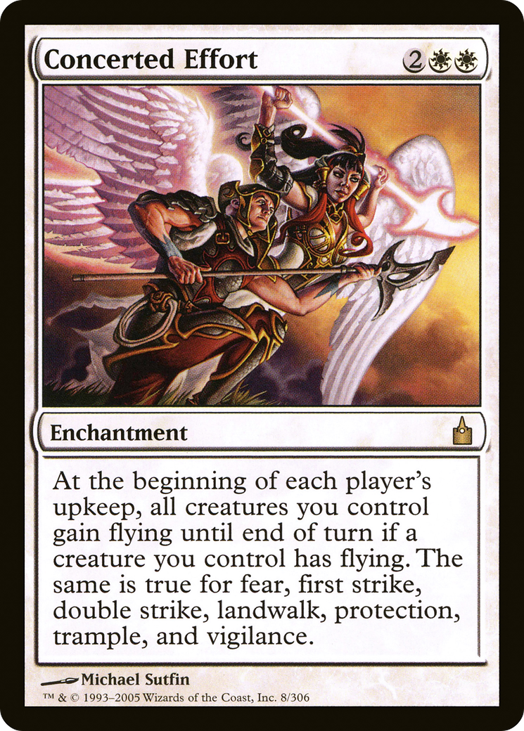 {R} Concerted Effort [Ravnica: City of Guilds][RAV 008]