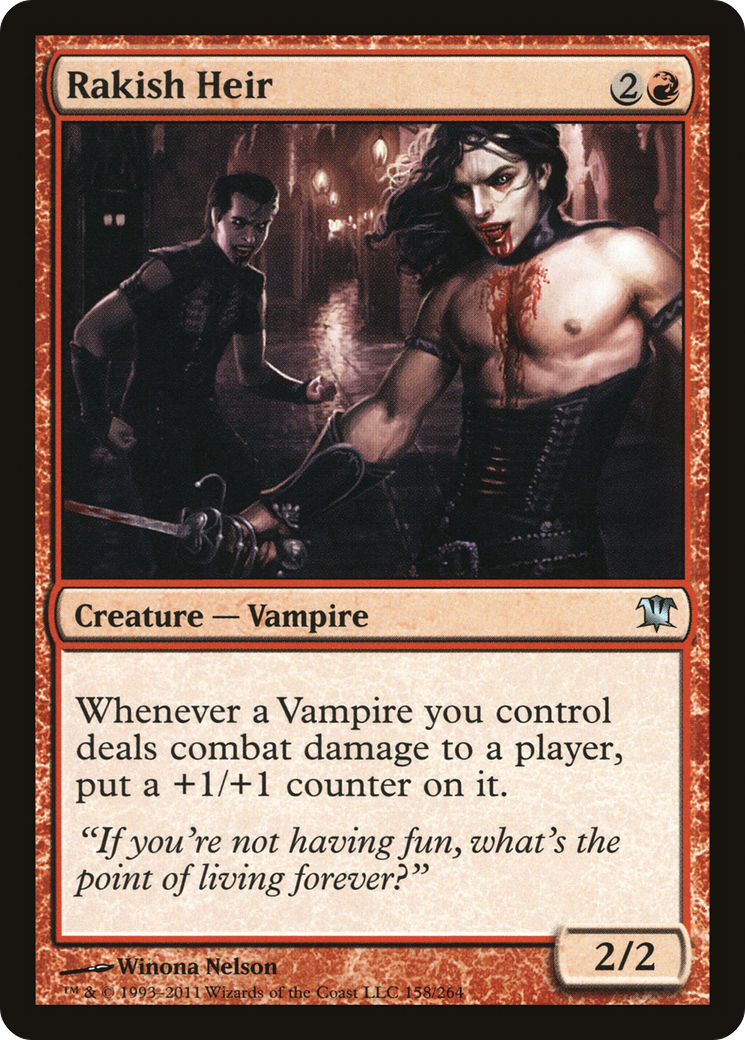 {C} Rakish Heir [Innistrad][ISD 158]