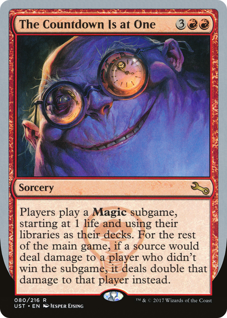 {R} The Countdown Is at One [Unstable][UST 080] - Misty Mountain Games