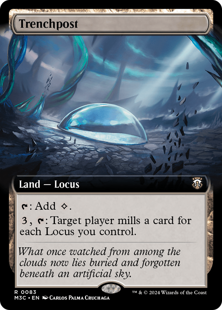 {R} Trenchpost (Extended Art) [Modern Horizons 3 Commander][M3C 083]