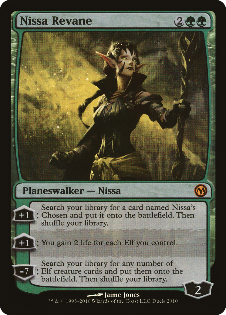 {R} Nissa Revane (Duels of the Planeswalkers Promos) [Duels of the Planeswalkers Promos 2010][PA DP10 002] - Misty Mountain Games