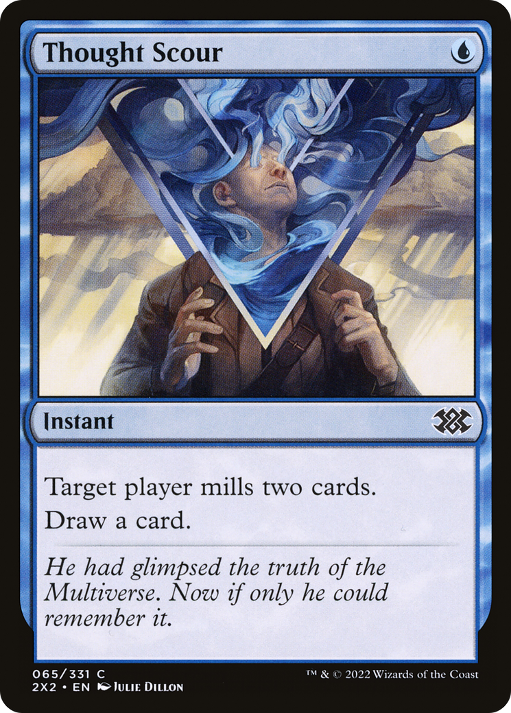 {C} Thought Scour [Double Masters 2022][2X2 065]