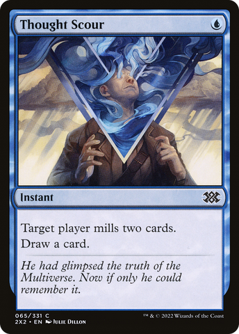 {C} Thought Scour [Double Masters 2022][2X2 065]