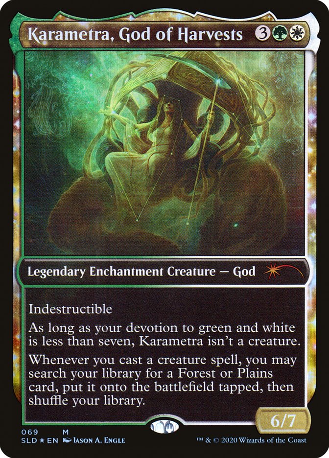 {R} Karametra, God of Harvests [Secret Lair Drop Series][SLD 069]