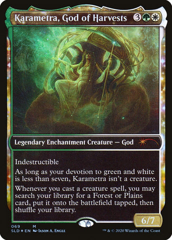 {R} Karametra, God of Harvests [Secret Lair Drop Series][SLD 069]