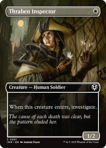 {C} Thraben Inspector (Borderless) [Innistrad Remastered][INR 301]