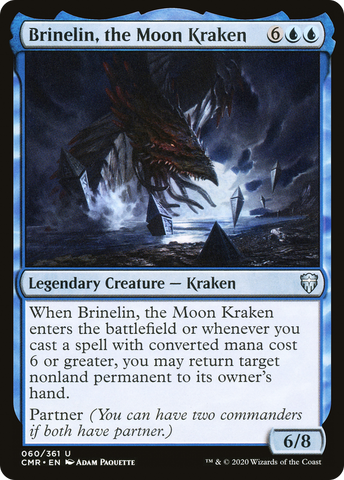 {C} Brinelin, the Moon Kraken [Commander Legends][CMR 060]
