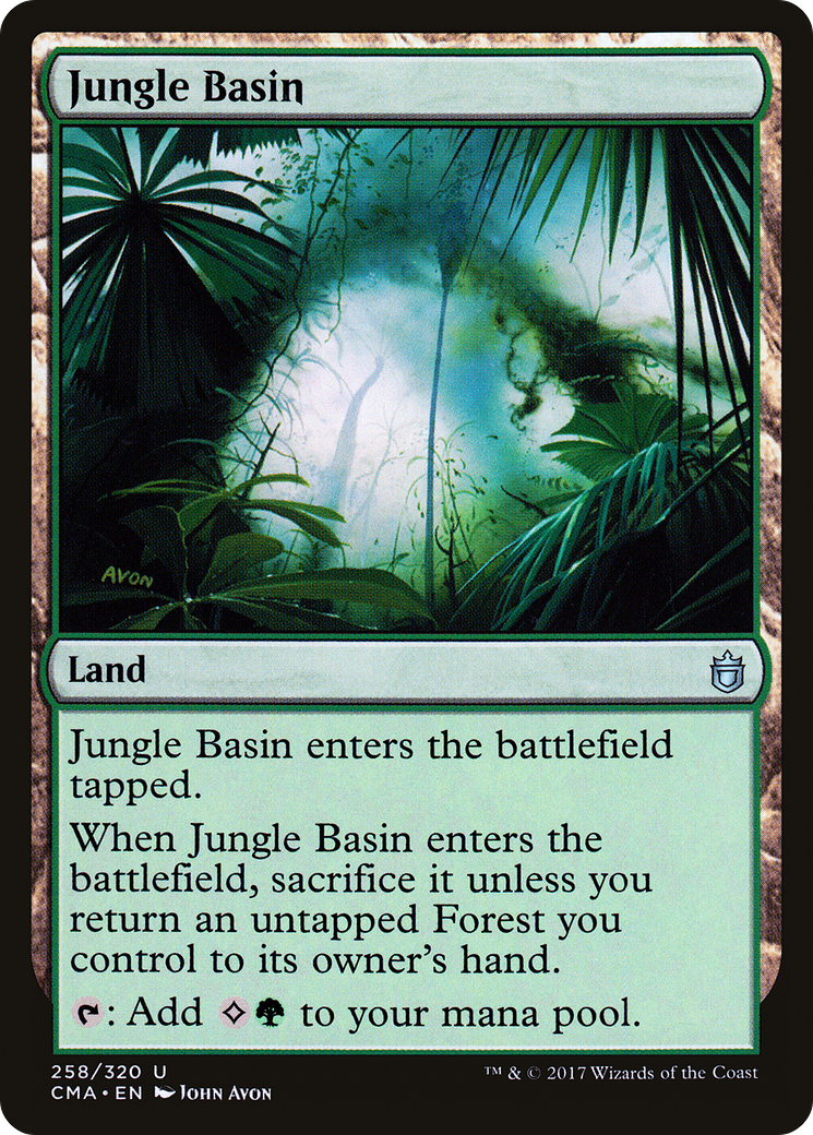 {C} Jungle Basin [Commander Anthology][CMA 258]