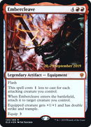 {R} Embercleave [Throne of Eldraine Prerelease Promos][PR ELD 120]