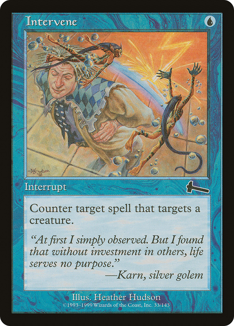 {C} Intervene [Urza's Legacy][ULG 033]