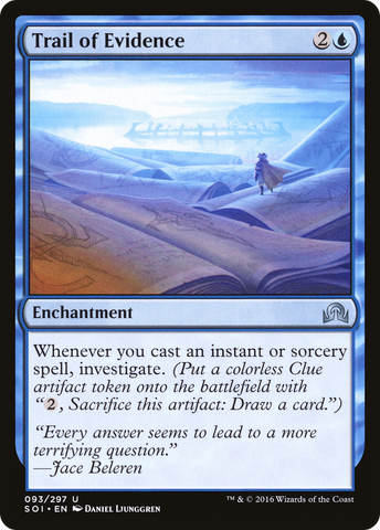 {C} Trail of Evidence [Shadows over Innistrad][SOI 093]