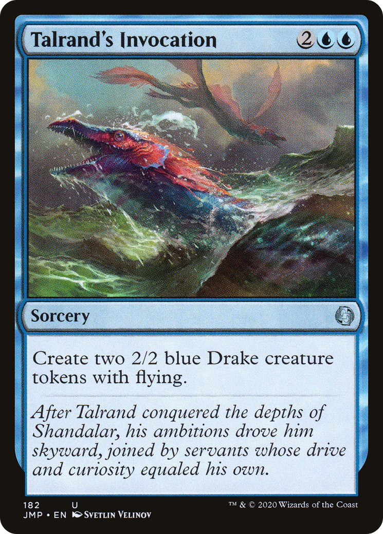 {C} Talrand's Invocation [Jumpstart][JMP 182]